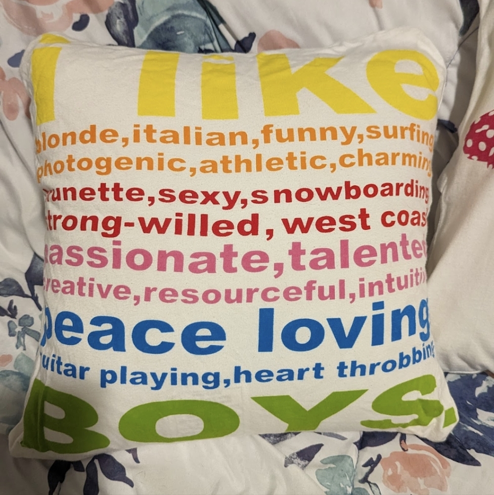 Pink Victoria's Secret Collectible Pillow